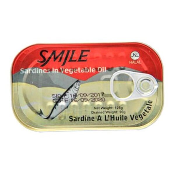 SMILE SARDINE 125G