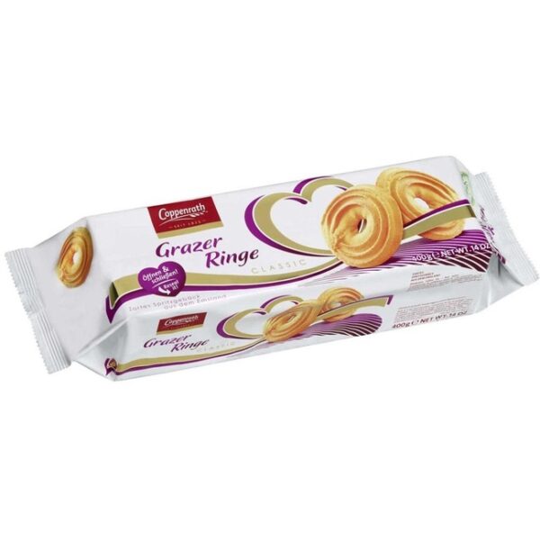 COPPENRATH GRAZER RINGE COOKIES 400G