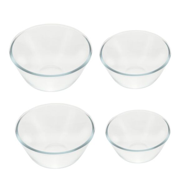 DELICIOUS HEAT-RESISTANT GLASSWARE 4PCS