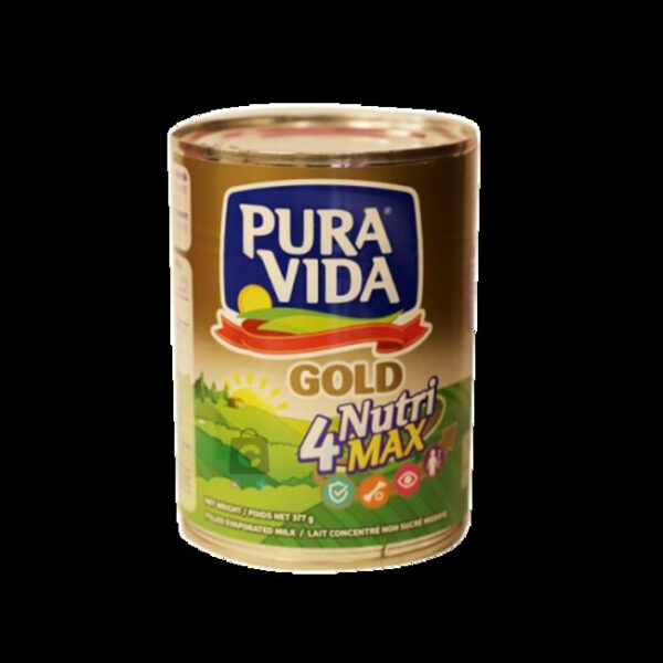 PURA VIDA GOLD EVAP MILK 377G