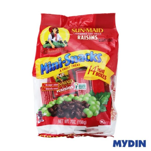 RAISIN MINI SNACKS 14G