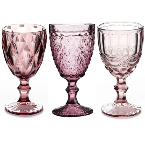 ROMANTIC WINE GLASS 300ML 3PCS