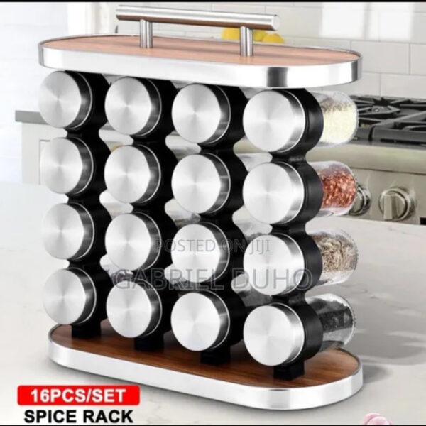 SPICE RACK 16PCS SET