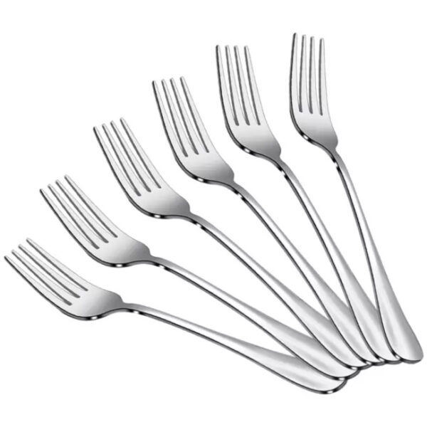 WD STAINLESS STEEL 6PCS FORK