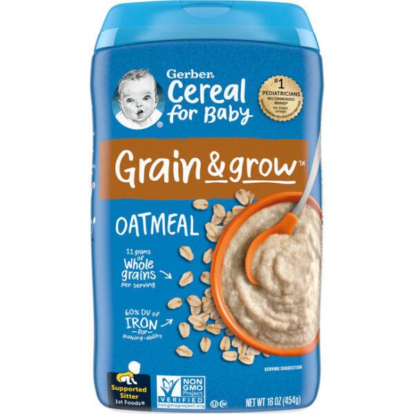 GERBER BABY CEREAL 454G