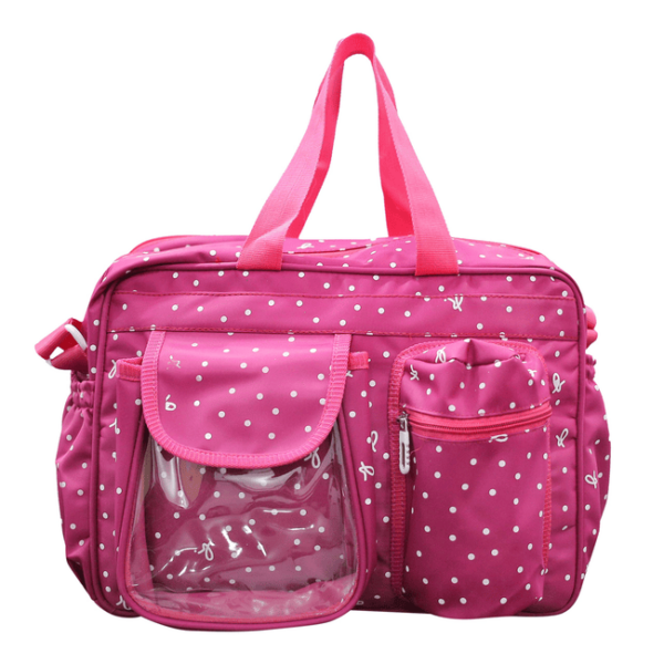 BABY DIAPER BAG DOTTED B