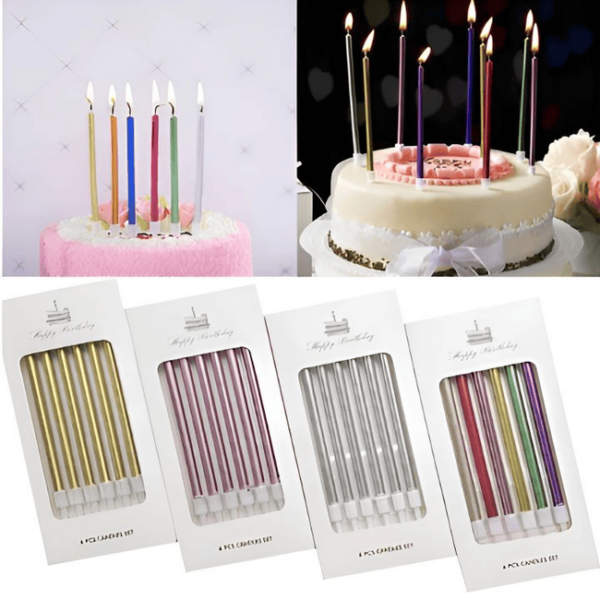 BIRTHDAY CANDLE 6PCS S