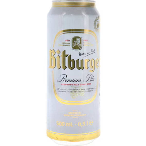 BITBURGER BEER CAN 500ML