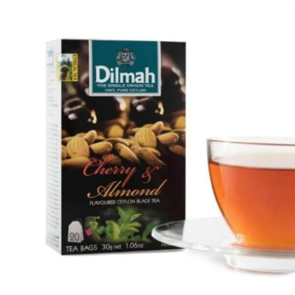 DILMAH CHERRY & ALMOND TEA 30G