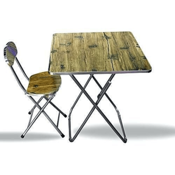 FOLDABLE TABLE & CHAIR