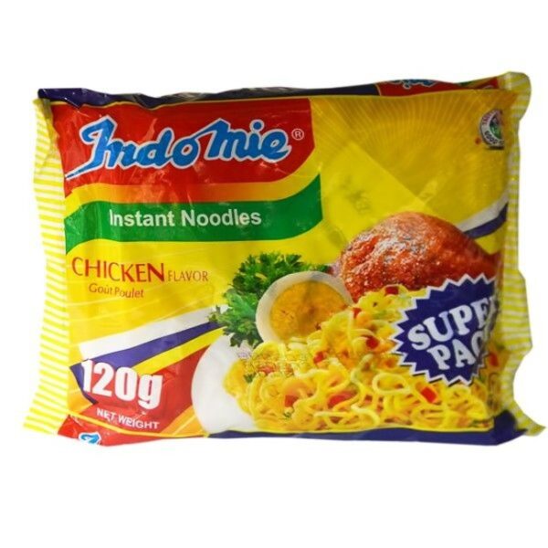 INDOMIE SUPER PACK REG. CHICKEN 120G