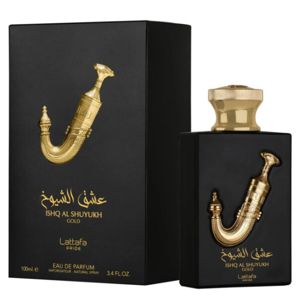 LATTAFA ISHQ AL SHUYUHK GOLD PARFUME 100ML