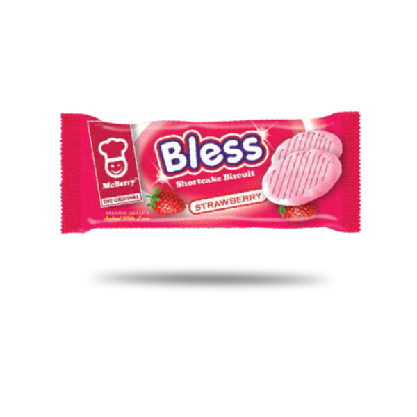 MCBERRY BLESS STRAWBERRY SHORTCAKE 32G