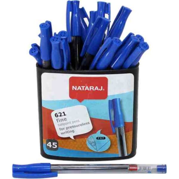 NATARAJ 621 MIST BALLPOINT PEN 20-UNIT(BLUE)