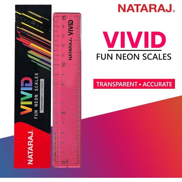 NATARAJ VIVID SCALE 15CM