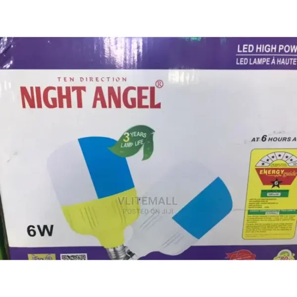 NIGHT ANGEL LED BULB 2-COLOURS 6W