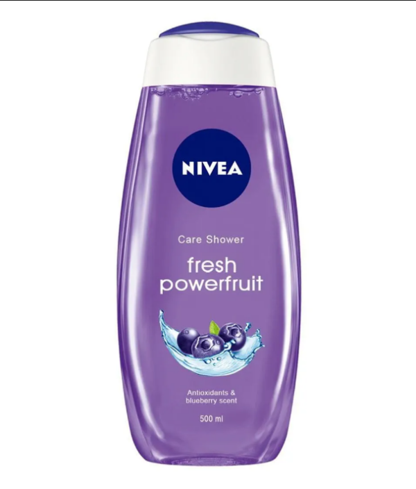 NIVEA SHOWER GEL FRESH POWERFRUIT 500ML