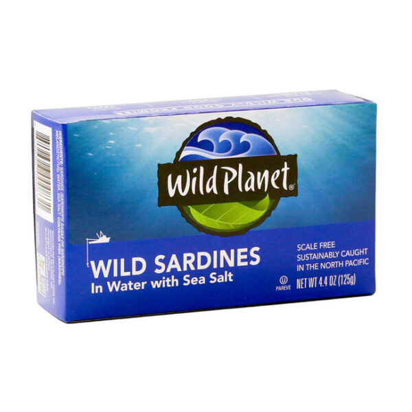 WILD PACIFIC SARDINE 125G