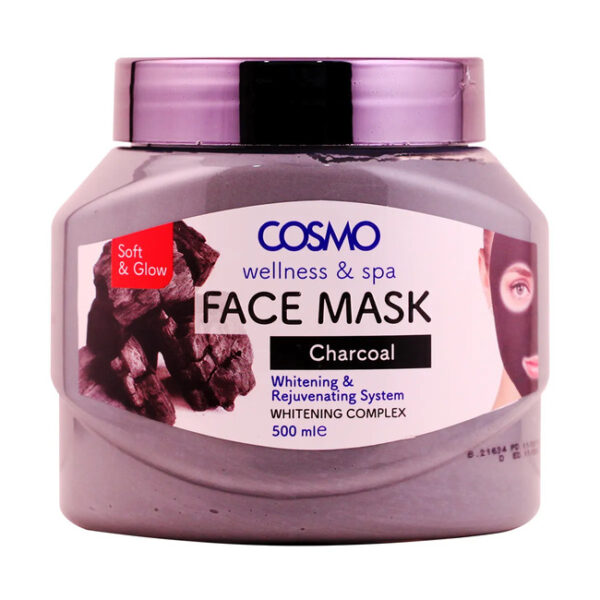 COSMO FACE MASK CHARCOAL 500ML