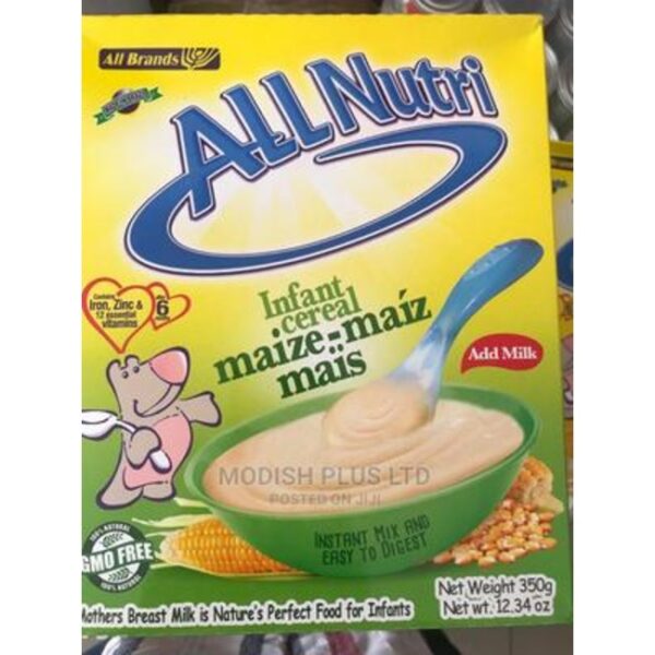 ALL NUTRI INFANT CEREAL-MAIZE 350G