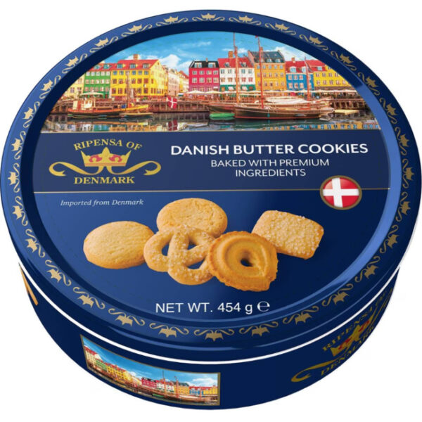 DANISH BUTTER COOKIES 454G