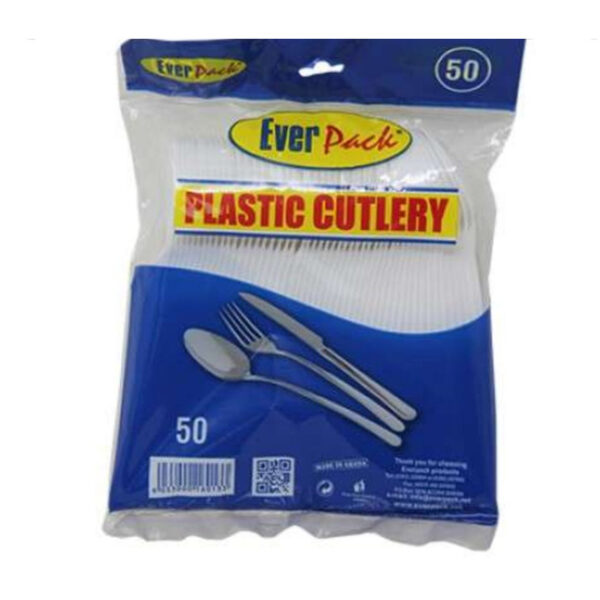 EVERPACK DISPOSABLE SPOON 50PCS