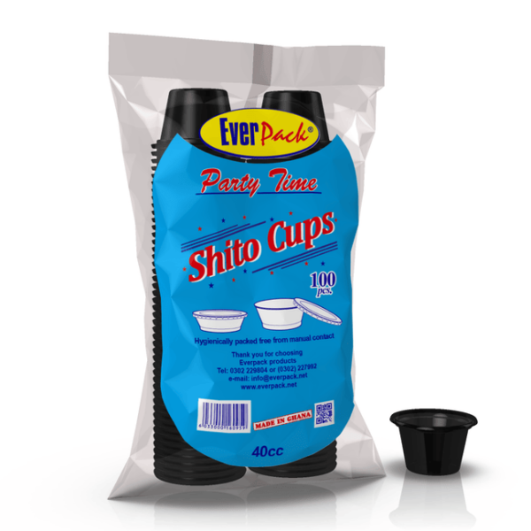 EVERPACK SHITO CUP+LID 25CC 100PCS