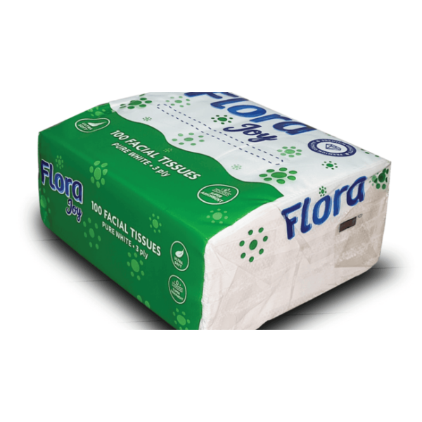 FLORA JOY MINI TISSUE 120PCS