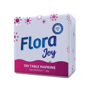 FLORA JOY NAPKIN (29*29CM)100PCS