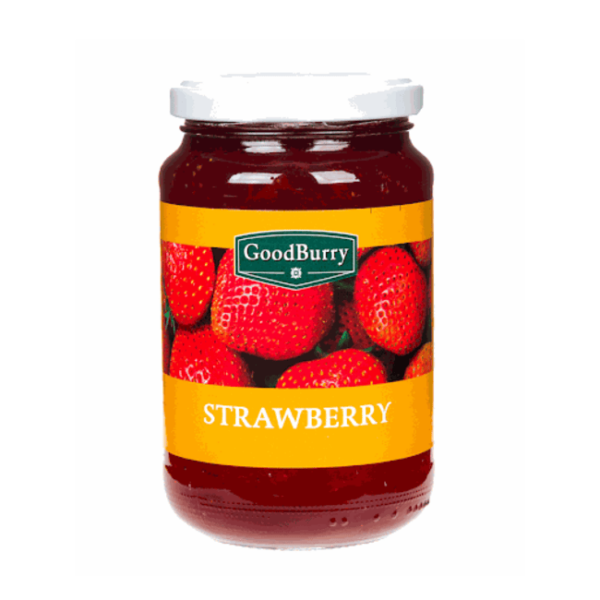 GOODBURRY JAM STRAWBERRY 450G