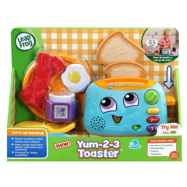 LEAP FROG YUM-2-3 TOASTER