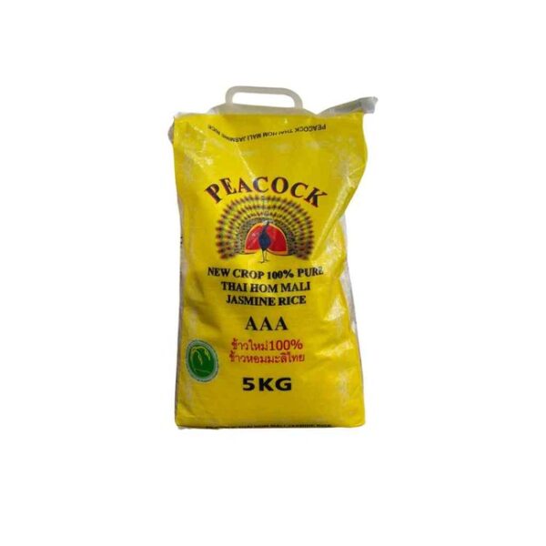 PEACOCK AAA THAI RICE 5KG