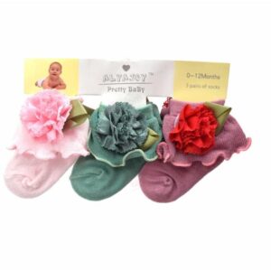ALYAJOY PRETTY BABY SOCKS 3PCS
