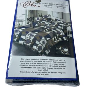BLISS BED SHEET 3PCS SET