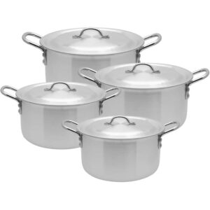 NHYIRABA ALUM.COOKWARE SET 4PCS