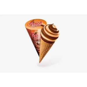 SANDRA TWIST CONE ICE CREAM 145G*10