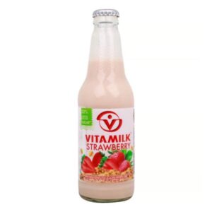 VITA MILK STRAWBERRY BOTTLE 330ML