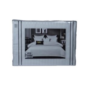 WHITE BEDSHEET 6PCS